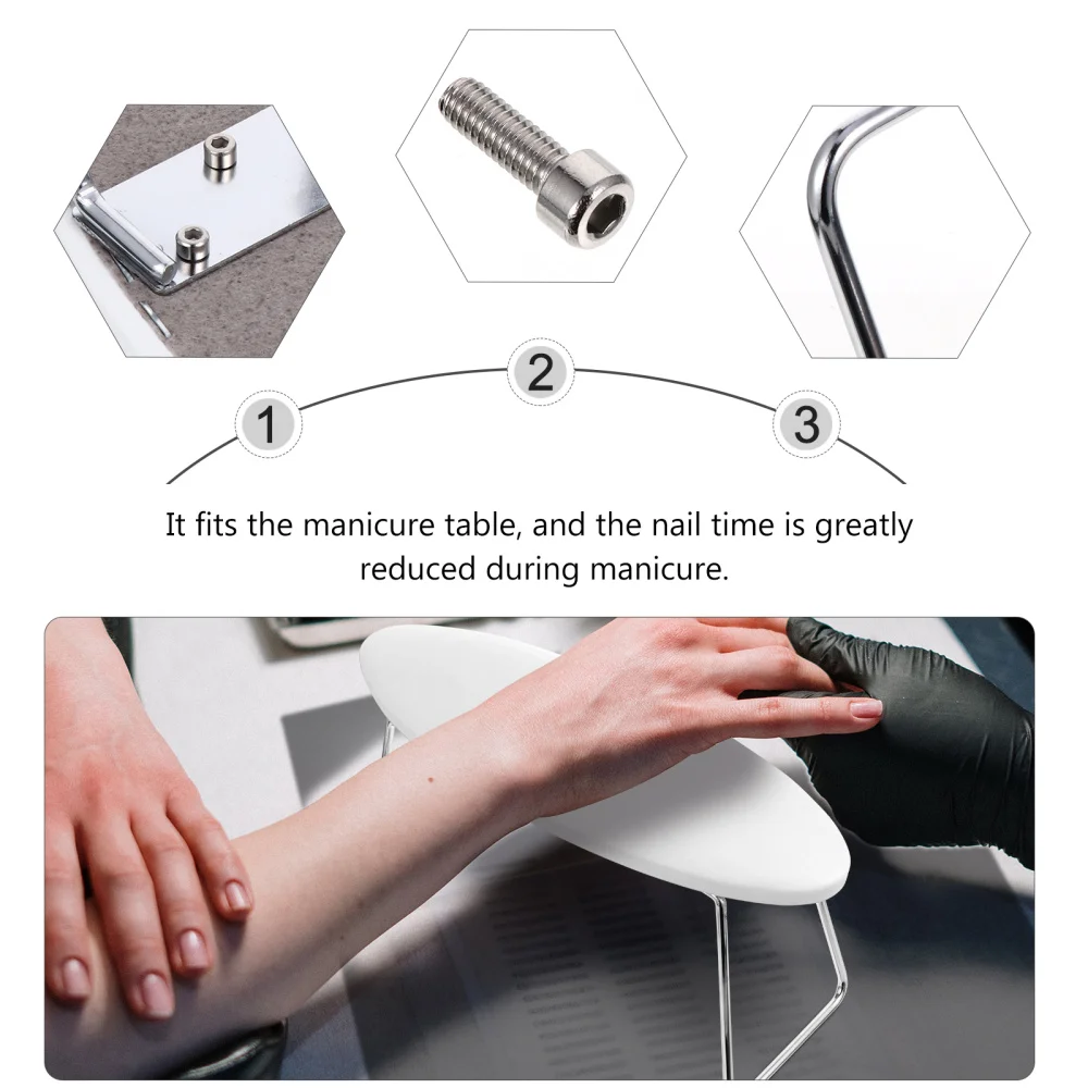 

1Pc Waterproof Nail Arm Rest Pillow Manicure Nail Art Salon Wrist Cushion Pillow