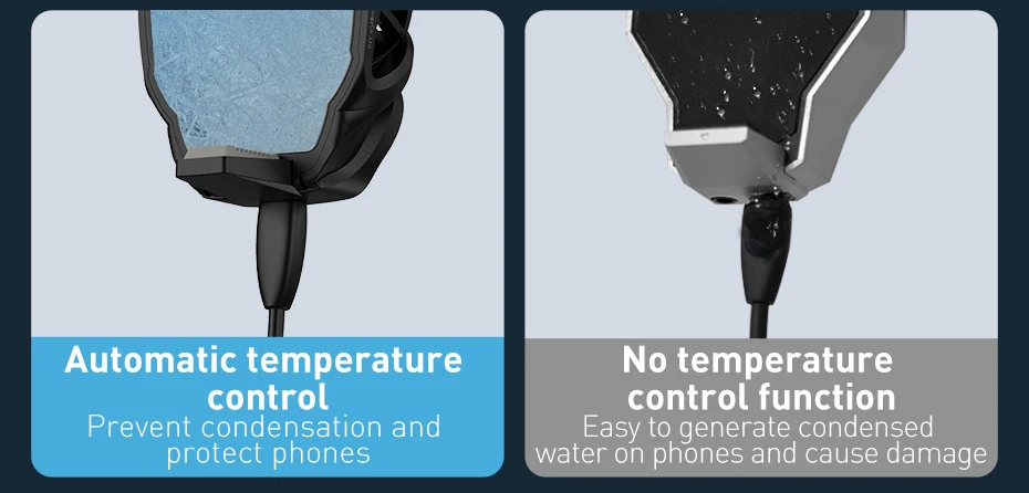 

2021 New Mobile Phone Coolers Refriger Cooling Radiator Gaming Universal Fan Holder for PUBG Mobile Game Cooling Pad Usb