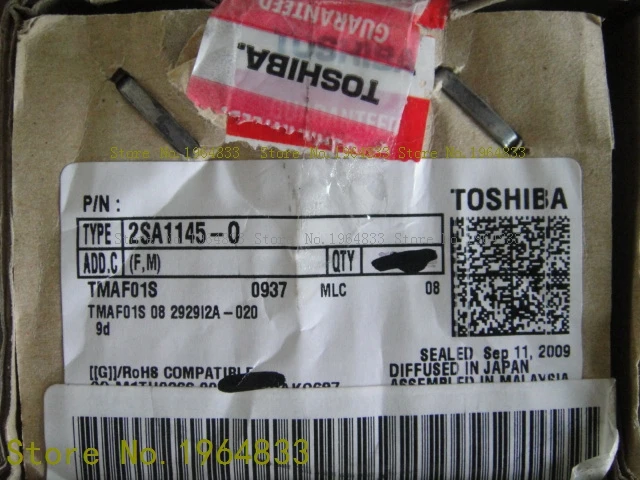 

2pcs/lot=a pair 2SA1145-O 2SC2705-O TO-92L