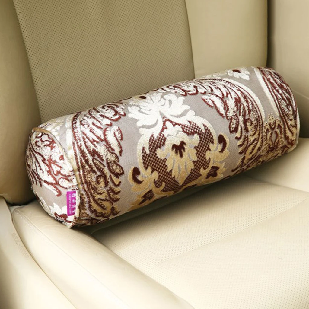 

Memory Foam Neck Roll Pillow Cervical Bolster Head Spine Neck Support Cushion