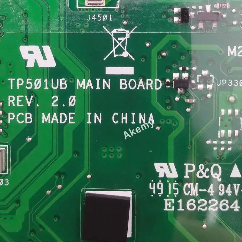 AK TP501UA материнская плата для ноутбука I5 6200 процессор 4 Гб RAM ASUS TP501U TP501UQ TP501UB