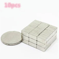 10pcs super powerful magnet strong block square rare earth neodymium magnets magnet 10 mm x 5 mm x 2 mm