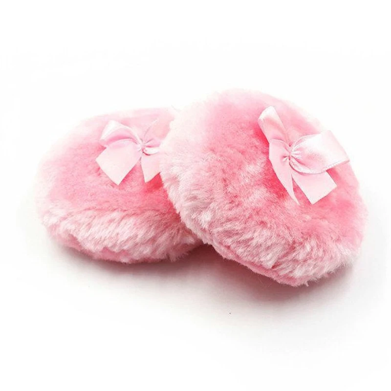 Professional Butterfly Baby Cosmetic Villus Soft Plush Powder Puff Sponge Talcum Makeup Beauty Tools |