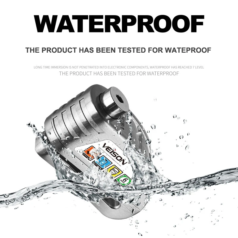 Водонепроницаемая сигнализация для мотоцикла велосипеда | Автомобили и