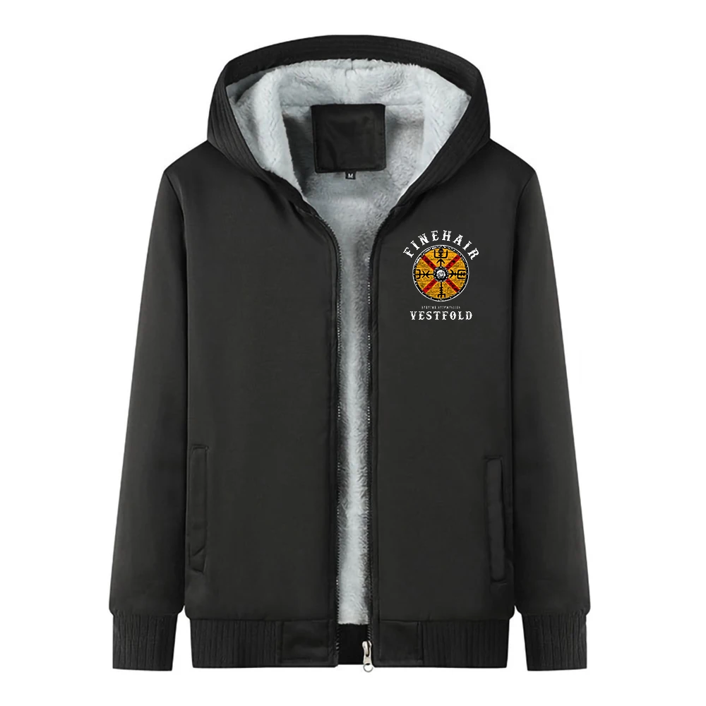 

Толстовка мужская свободного покроя с капюшоном, в стиле викингов