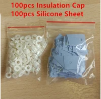 100pcs to 220 transistor plastic insulation washer 100pcs to 220 isolated silicone pad sheet strip