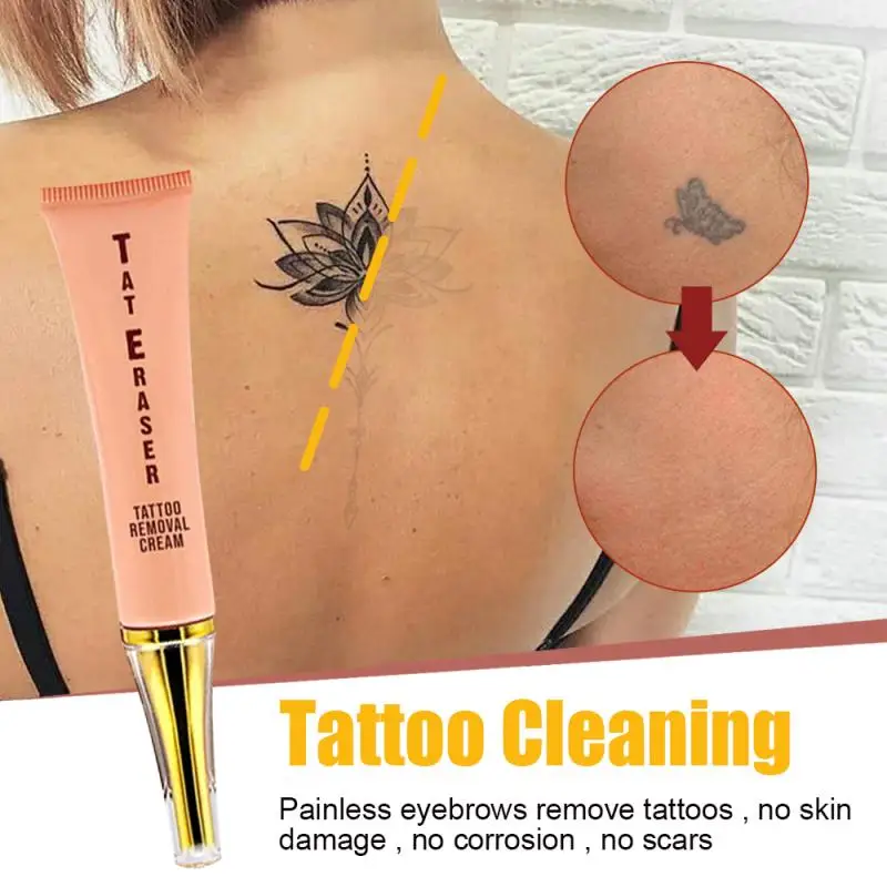 

12/13ml Permanent Tattoo Removal Cream Moisturize Skin Tattoos Remover Gel No Pain Removal leg Arms back body Tattoo cream TSLM1