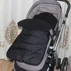 Многоворсовый теплый спальный мешок для младенцев на осень и зиму, водонепроницаемый спальный мешок для детской коляски