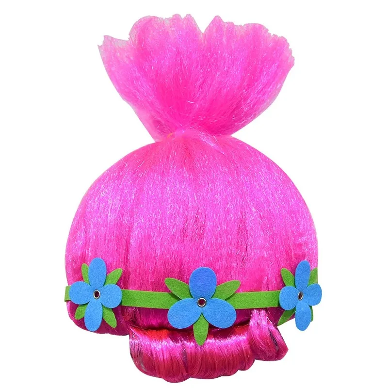 Kids Costumes Girls Trolls Poppy Costume Dress For Halloween for Carnaval Fancy Cosplay Girl Wig | Тематическая одежда и