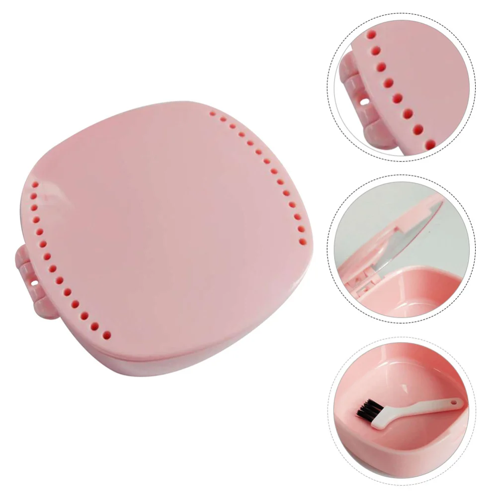 

1Pc Retainer Case Orthodontic Retainer Case Portable Retainer Box )