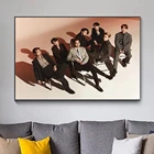 Постеры и принты Kpop в виде звезд и музыки в Корейском стиле, Картина на холсте, настенное искусство, абстрактная Современная Настенная картина в скандинавском стиле для спальни, гостиной, домашний декор