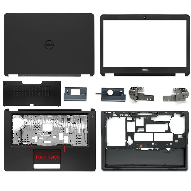 

Новинка для ноутбука Dell Latitude E7450 7450 задняя крышка ЖК-дисплея/передняя рамка/петли/Упор для рук/нижний чехол 0VYTPN 0XNM5T 0GNRHX 0KN08C