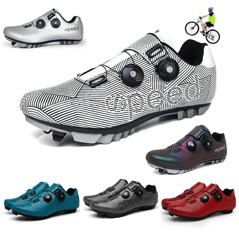 Online Sepatu Sepeda Pria Baru Sepatu Olahraga Sepatu Sepeda Gunung Pria Sepatu Bersepeda Balap Sepatu Sepeda Ultraringan Profesional Uniseks