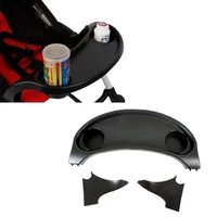 baby stroller dinner table tray stroller accessories plates holder pram milk bottle cup holder for wheelchair