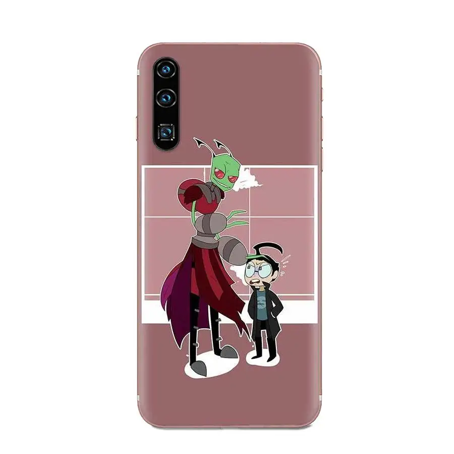 Лучшие чехлы из мягкого ТПУ для Huawei Honor 10 10i 20 20i 8S lite Y9 Prime Y7 2019 Y5 2018 p40 pro Invader Zim Retro Ar |