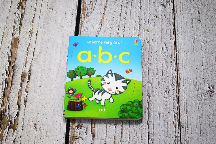 10 книг/набор USborne очень первые слова доска книга обучающие игрушки для детей