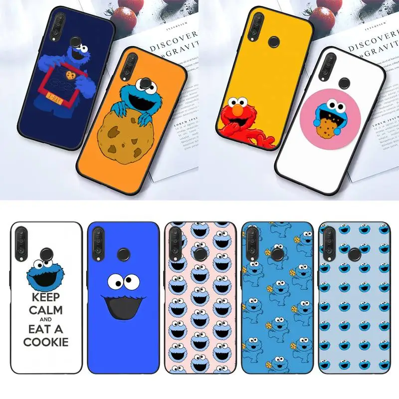 

Cookie monster Phone Case For Huawei Honor 10 20 30 Y 5 6 7 8 9 PRO LITE
