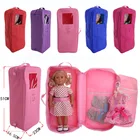 Кукла с пакетами, сумка подходит для 18-дюймовых американских и 43 см новорожденных, кукол, аксессуары для одежды, кукла Nenuco Ropa, игрушка для девочки поколения