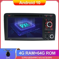 px6 autoradio car stereo android 10 for audi a3 8p 2003 2012 s3 2006 2012 rs3 2011 dvd gps carplay wifi dab 4gb64gb