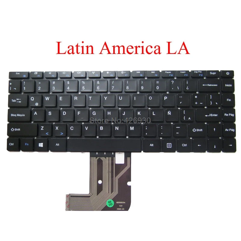Ноутбук SP UK AR LA KR SW клавиатура для Chuwi Lapbook SE CWI528 CWI547 13 3 MB3081004 YXT NB93 93 Испанский