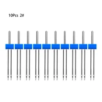 10pcs home double twin needles wrinkled sewings presser foot pins needle for sewing stretch machine tools 290 390 490