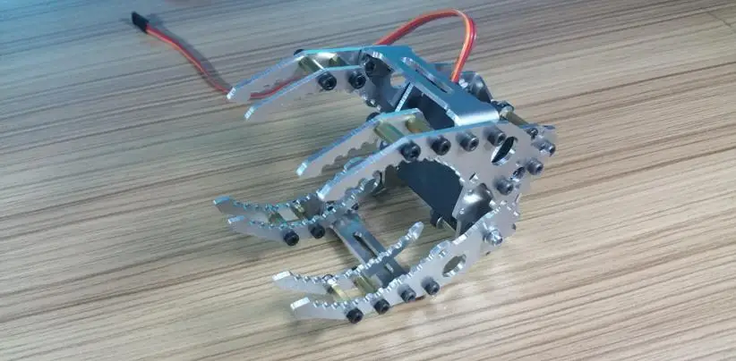 Металлический механический захват роботизированный рычаг металлический с