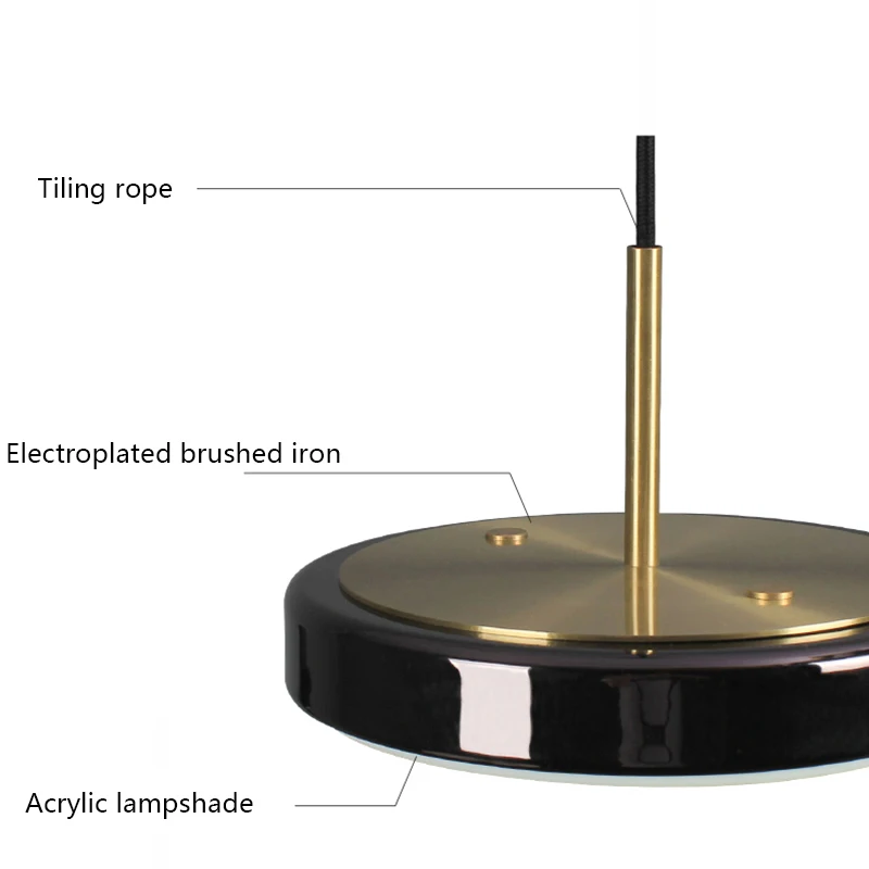 Скандинавские светодиодные подвесные светильники для кухни столовой подвесной