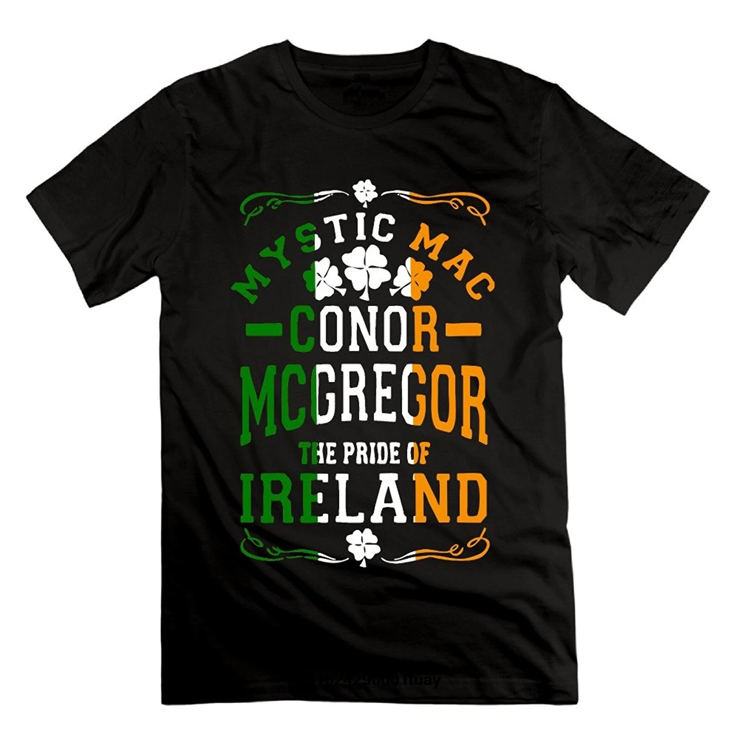 

Cool Man Conor Mcgregor Flag Printing Short Tee Funny T Shirt