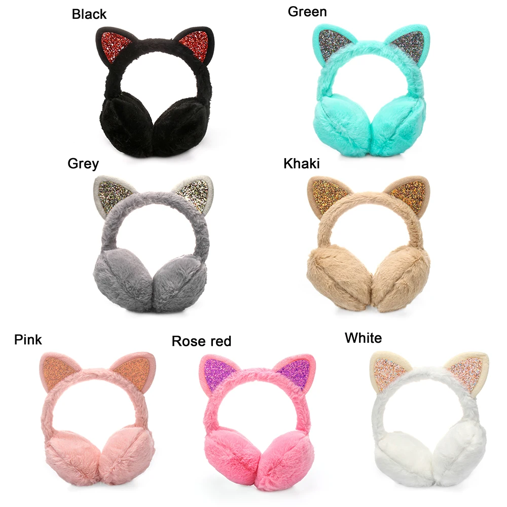 

Winter Ear Muffs Ear Warmer Kids Lovely Thicken Plush Unicorn Earmuffs New High Quality Ear Cover Warmer Accessories ear saver