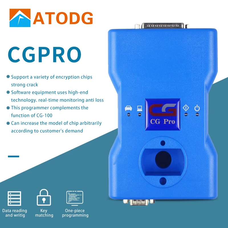 Оригинальный автоматический ключевой программатор CG Pro 2018 поддержка IMMO CAS4/CAS4 +