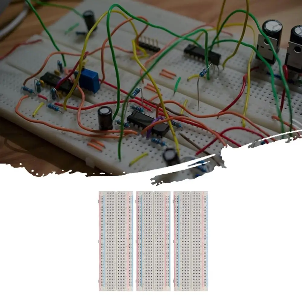 3X MB 102 830 Точка Прототип PCB непаянная макетная плата печатная Универсальная