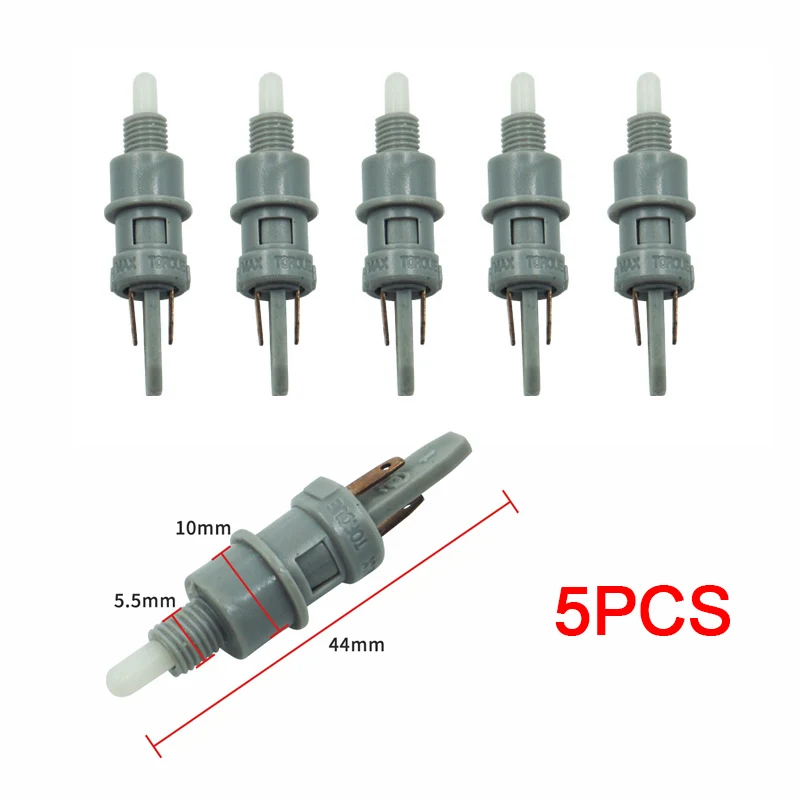 

5pc/set 6mm Universal Motorcycle Brake Clutch Switch Motorbike Front Rear Light Rear Brake Clutch Switches