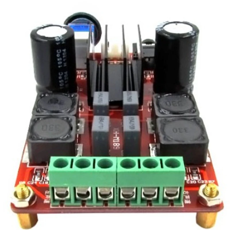 

High-End Digital Power Amplifier Board XH-M189 2X50W DC24V TPA3116D2 Two-Channel Stereo Power Amplifier Board