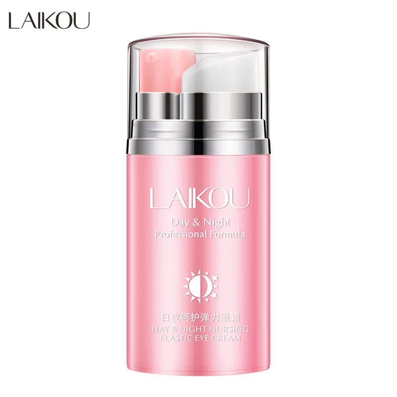 

Laikou Day Night Eye Essence Cream Facial Anti- puffiness Dark Circles Anti Wrinkle Moisturizing Firming Lifting Eye Skin care