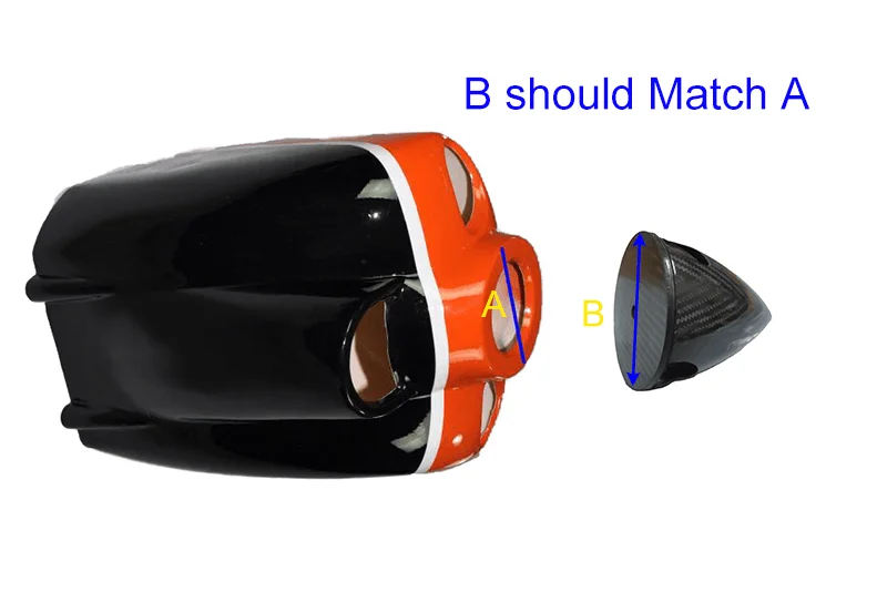 спиннинговый конус из углер