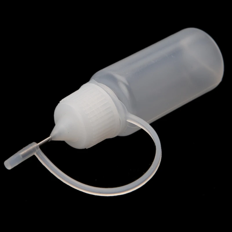 

Ejuice Bottle Vape Steel Needle Drip Tip Plastic Empty Liquid Dropper 10/30/50ml