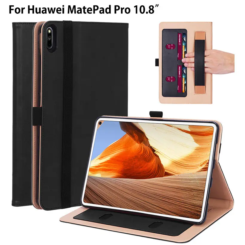Роскошный чехол для Huawei Matepad Pro 10 8 планшета с подставкой и кожаным корпусом