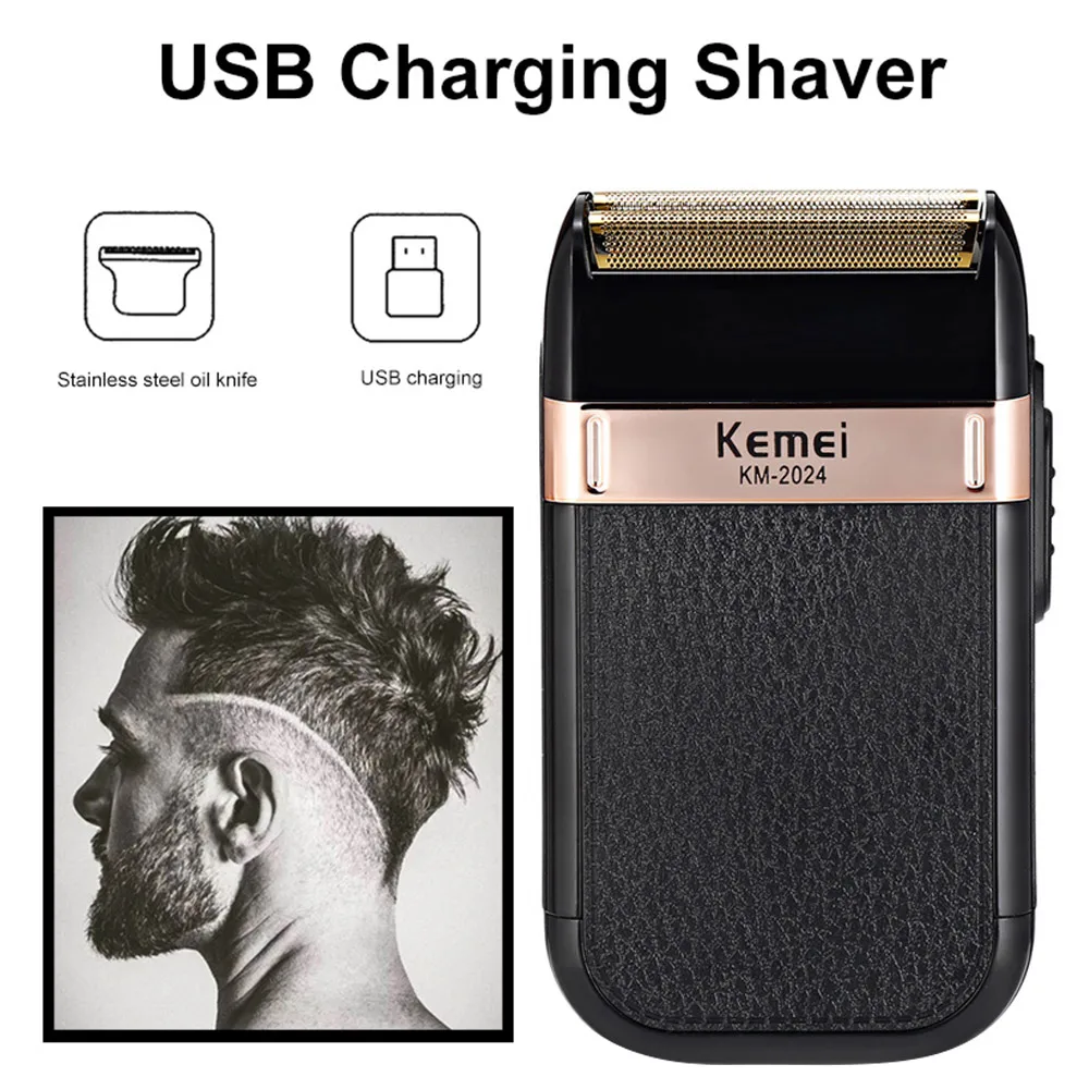

Professional Barber Hair Clipper Rechargeable hair Trimmer Cutting Machine Beard Trimmer Shaver for Men T-head Bald Hair Razor