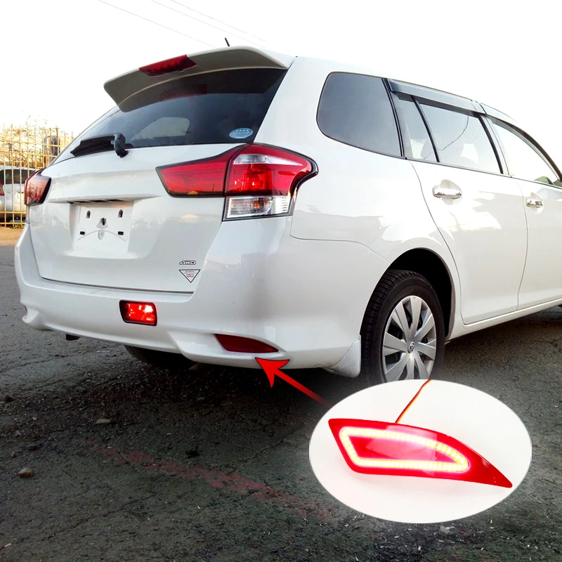 Задние противотуманные фары бампер для Toyota Corolla Fielder 2015 2016 2017 2018 Camry 2016LED