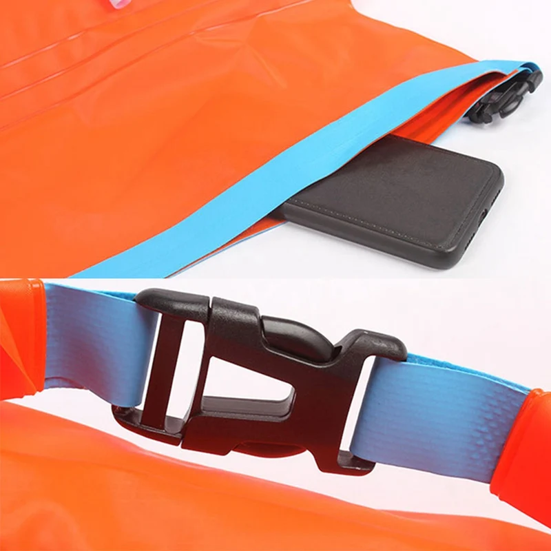 

Outdoor Waterproof Air Bag Swimming Buoy Swimming Towing Floating Bag Kayaking Storage Bag Drifting Signal Buoy