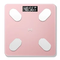 app smart bluetooth body fat scale wireless body mass index bathroom weight scale body composition monitor health analyzer