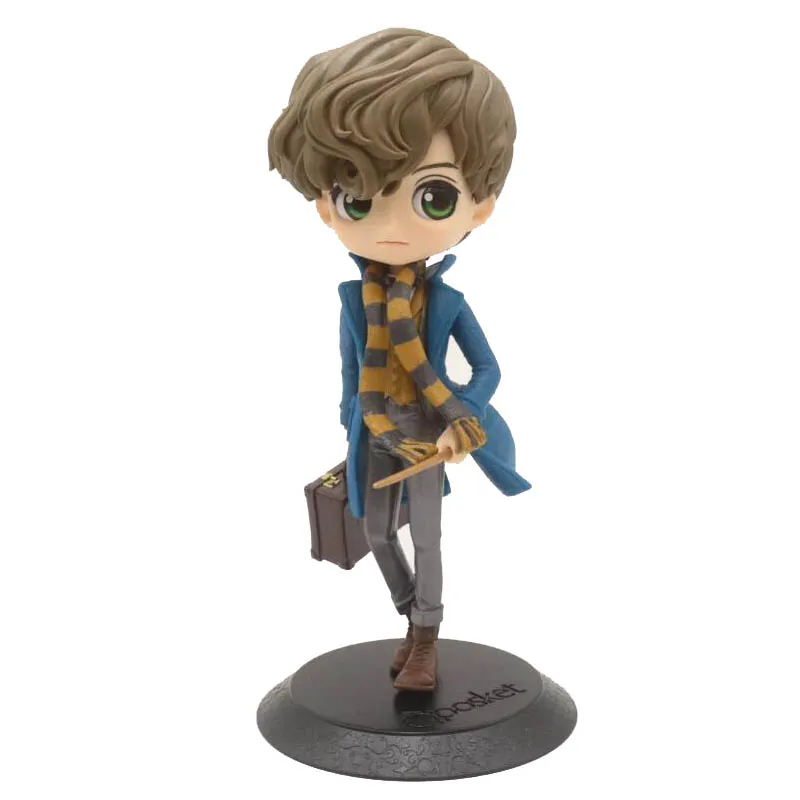 Gwith box QPosket Ron Weasley Granger Гермиона Снейп Драко Малфой Ньют большие глаза милые фигурки модель игрушки кукла подарок на Рождество - Цвет: Gwith box