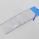 Портативное ручное увеличительное стекло Тип визиток ПВХ 3X увеличительное стекло для книг (цвета высылаются случайным образом)