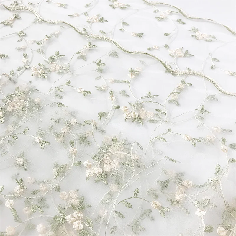 2mX1.3 м Цвет Тканый 3D вышивка мягкая сетка кружева платье Одежда Домашняя скатерть