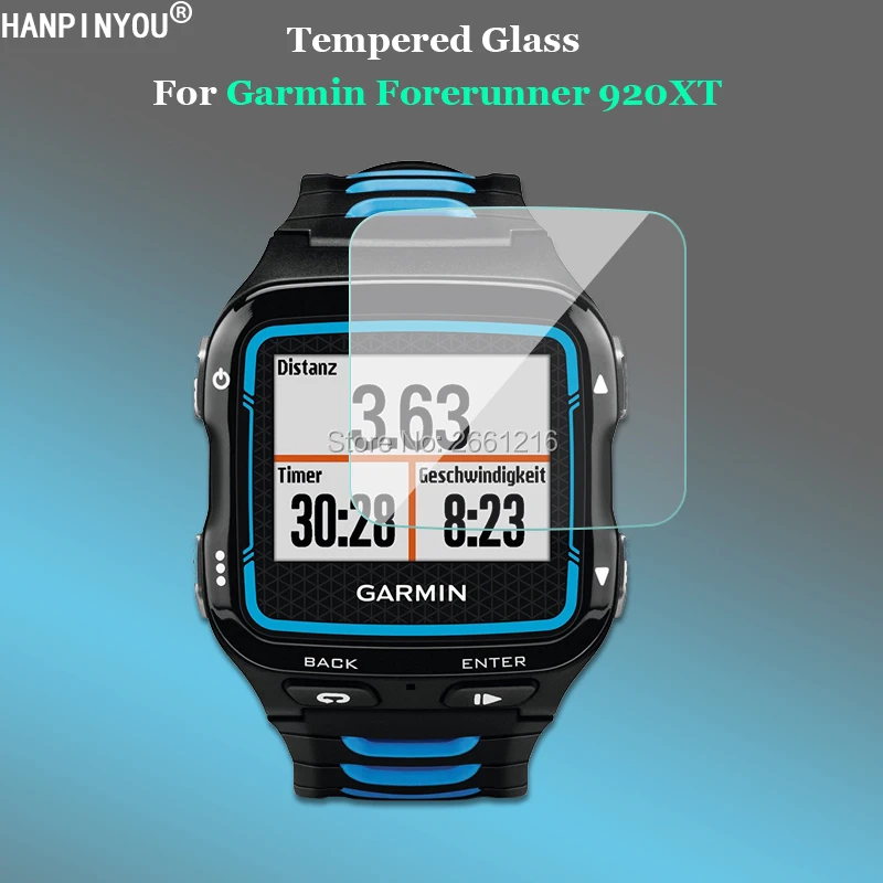 Закаленное стекло 9H 2.5D для Garmin Forerunner 920XT Премиум Защитная пленка экрана 920 XT GPS