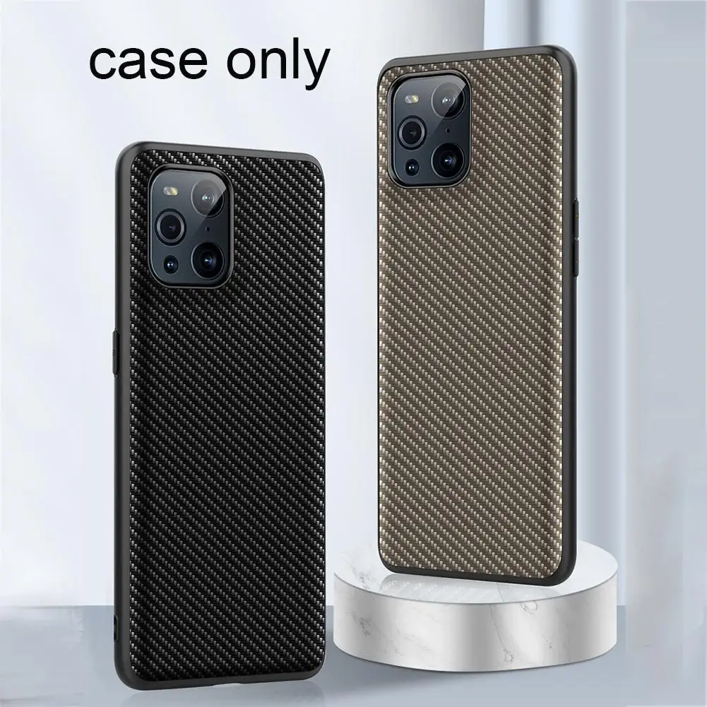 

For Oppo Find X3 Pro Grma New Carbon Fiber Texture Back Protective For Oppo X3 For Oppo X3 Find Phone Case Cover Find I2H9