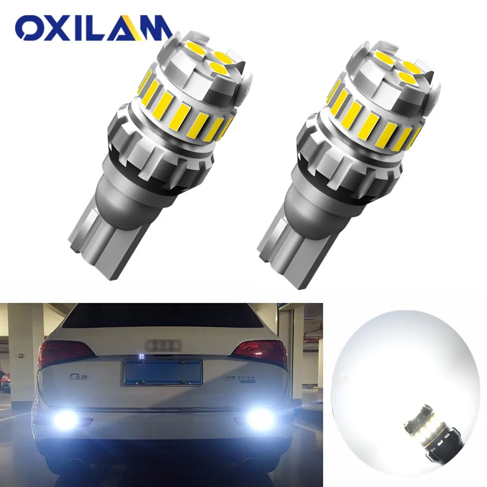 Светодиодная лампа Oxilam T15 W16W 2 шт. светодиодная Canbus 920 921 912 для фар заднего хода