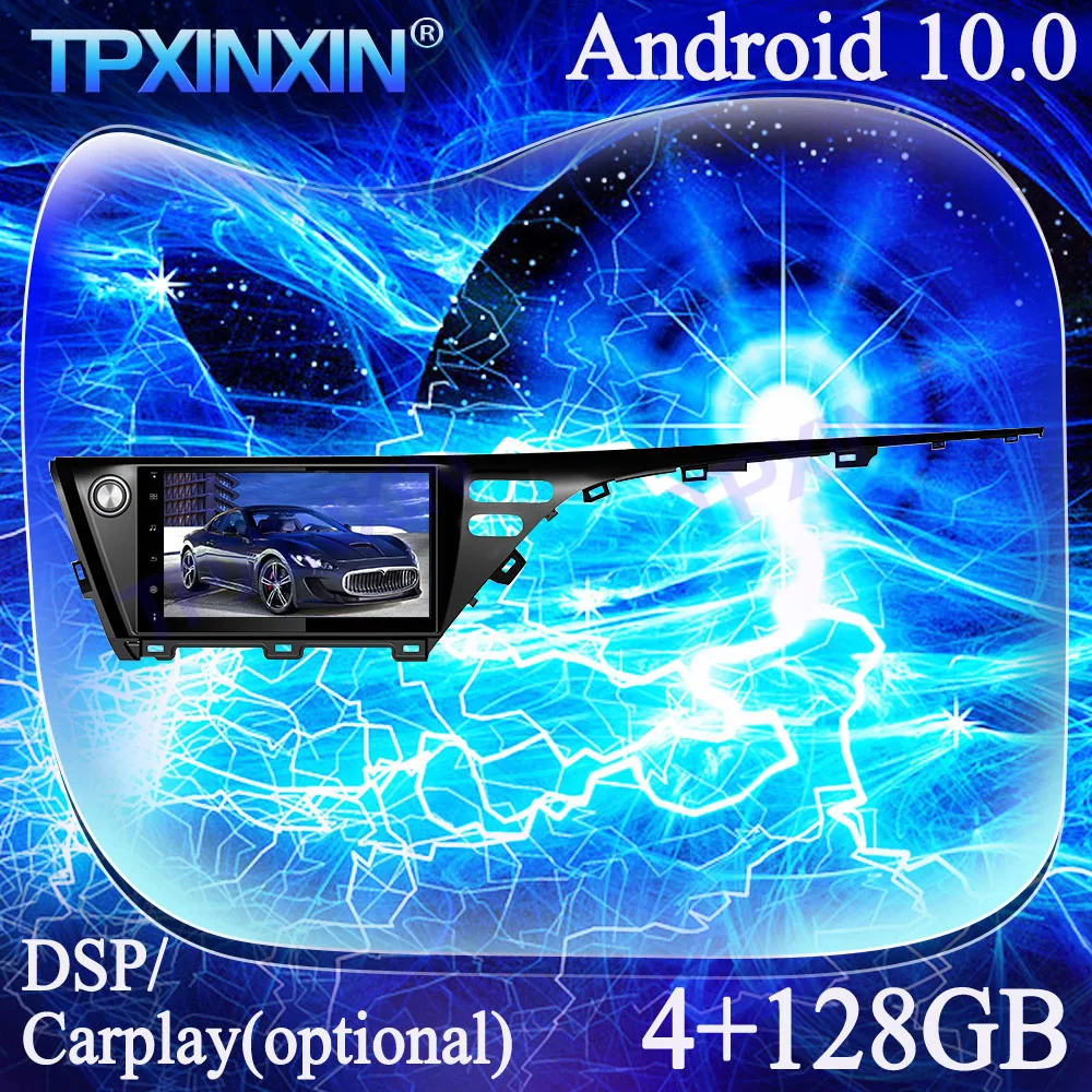 

PX6 4G+128G Android 10.0 For Toyota Camry 2018 Car IPS Carplay DSP MultimediaTape Recorder GPS Navi Stereo Auto Radio Head Unit