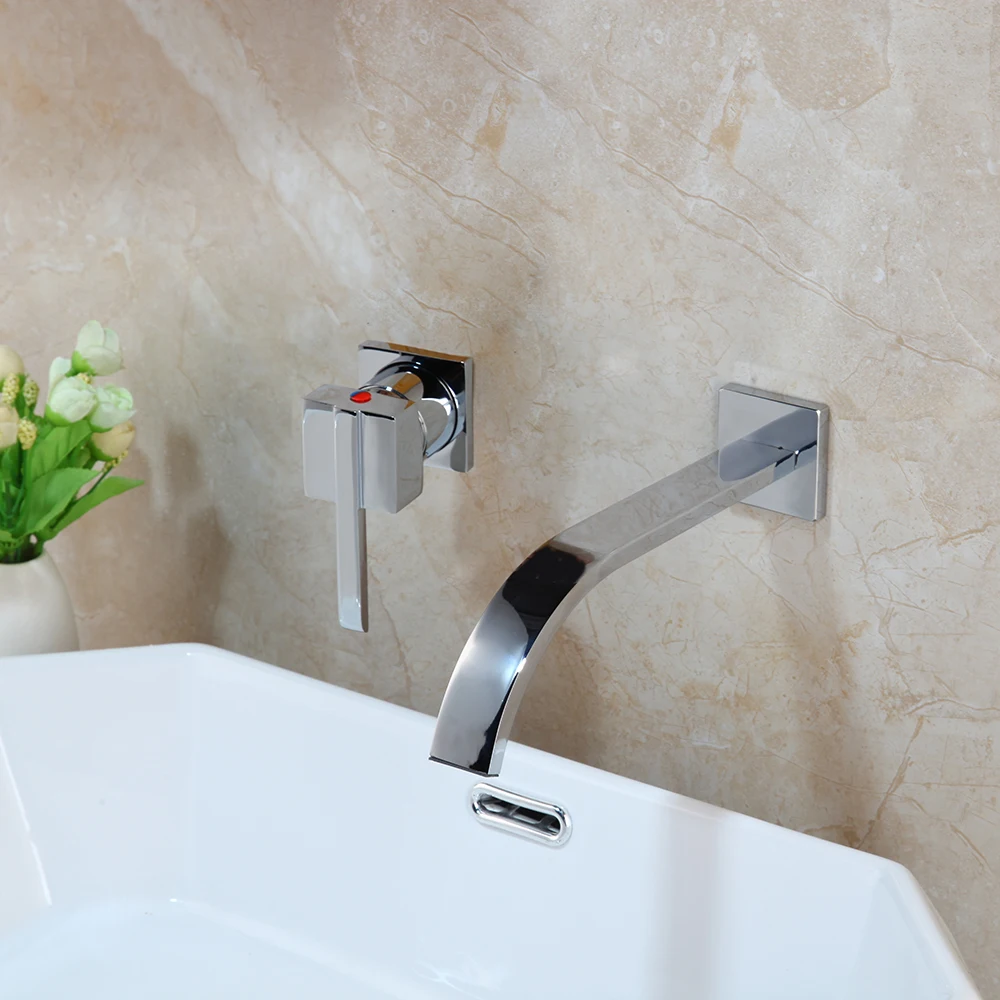 KEMAIDI смеситель для раковины в ванной комнате Водопад настенное крепление