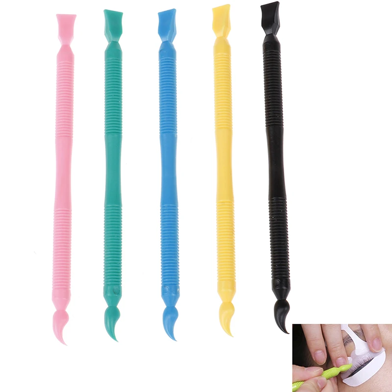 

1XFake Eyelash Glue Spoon Perming Stick Comb Lash Lifting Curler Applicator Tool